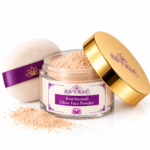 RAVYORAA Kumkumadi Glow Face Powder – Soft Radiance & Silky Finish